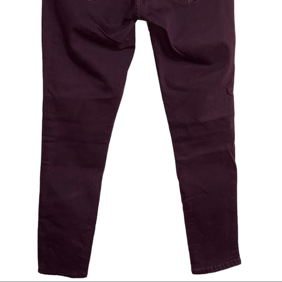GAP DENIM TRUE SKINNY PLUM PURPLE JEANS‎ SIZE 28R - Picture 7 of 15